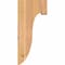 Ekena Millwork Del Monte Smooth Corbel, Western Red Cedar, 3 1/2"W x 10"D x 22"H COR04X10X22DEL00SWR - alternate 2